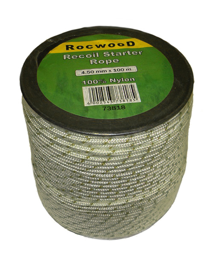 PC45 STARTER PULL CORD 4.5MM 100M ROCWOOD 73818 PC45 STARTER PULL CORD 4.5MM 100M ROCWOOD 73818