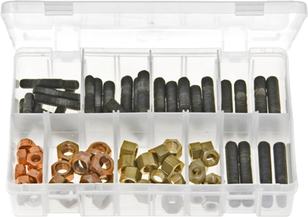 AB116 EXHAUST MANIFOLD STUDS & NUTS - METRIC (72) AB116 EXHAUST MANIFOLD STUDS & NUTS - METRIC (72)
