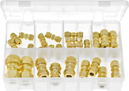 TUBE COUPLINGS BRASS - IMPERIAL (28)