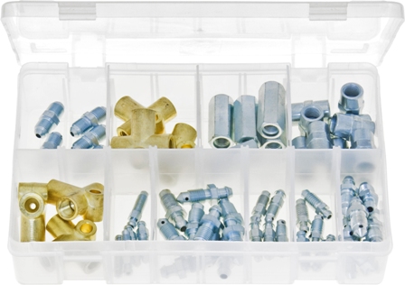 BRAKE TUBING CONNECTORS & BRAKE BLEED SCREWS - UNF & METRIC (61) BRAKE TUBING CONNECTORS & BRAKE BLEED SCREWS - UNF & METRIC (61)