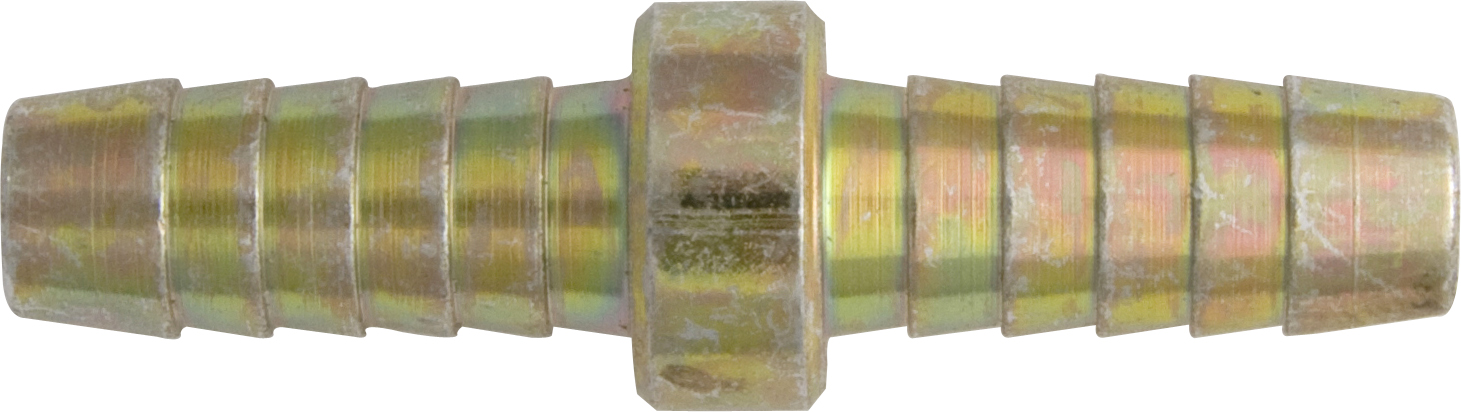 PCL DOUBLE ENDED HOSE CONNECTOR 12.7MM (1/2") - (5)