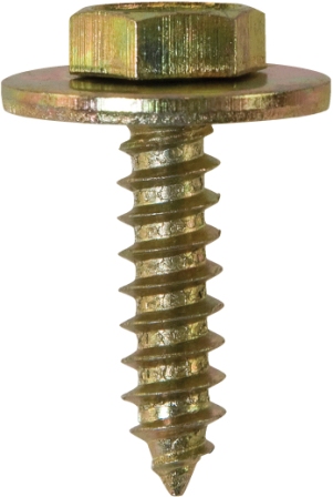 SHEET METAL SCREWS NO10 x 3/4" CAPTIVE WASHER (100) 4.2MM x 19MM