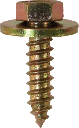 SHEET METAL SCREWS NO12 x 3/4" CAPTIVE WASHER (100) 5.5MM x 19MM