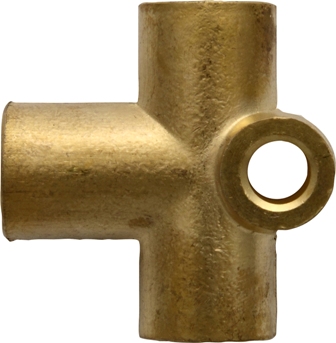 BRAKE TUBING CONNECTORS (3) 3 WAY 3/8" UNF x 24TPI BRAKE TUBING CONNECTORS (3) 3 WAY 3/8" UNF x 24TPI