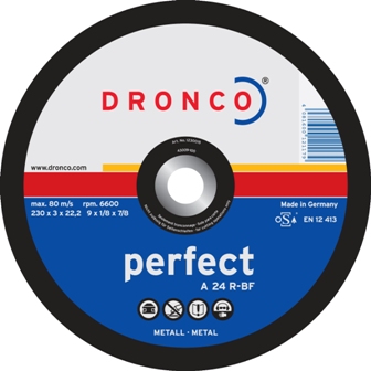 DRONCO PERFECT FLAT METAL CUTTING DISC 12" 300MM (2)