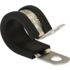 ASSORTED PACK OF RUBBER LINED P-CLIPS 60 PIECES EAC100