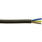 DOMESTIC MAINS CABLE 3-CORE - PVC 50M BLACK 15A EC1204