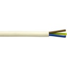 DOMESTIC MAINS CABLE 3-CORE - PVC 50M WHITE 15A EC1207