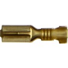 PUSH-ON FEMALES - 2.8MM BRASS PACK OF 50 ET423