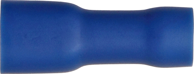 PUSH ON FEMALES (100) 4.8MM FULLY INSULATED BLUE TERMINALS PUSH ON FEMALES (100) 4.8MM FULLY INSULATED BLUE TERMINALS
