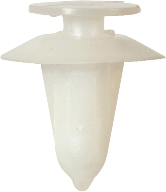 PANEL CLIPS (20) WHITE/NEUTRAL 18.4MM x 21MM FITS HOLE 8MM