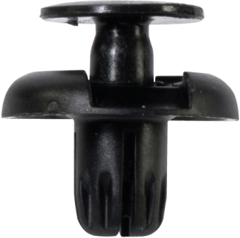 PUSH RIVETS BLACK (20) HEAD 20MM FITS HOLE 8MM
