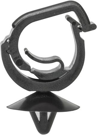 FIX625 BLACK BONNET ROD CLIPS (20) PSA/RENAULT