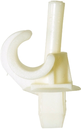 BONNET STAY CLIPS (50) WHITE NEUTRAL FITS HOLE 7MM SUITS VW