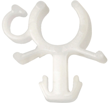 BRAKE PIPE & PETROL CLIPS (50) FOR PIPE 4MM & 8MM