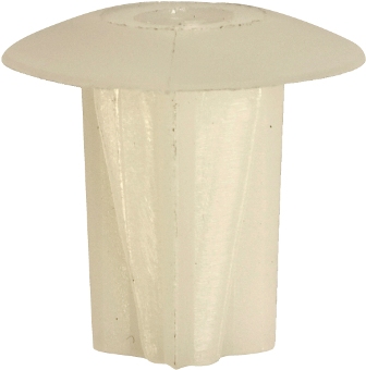 LOCKING NUTS (50) 22MM x 21MM HOLE SIZE 10MM WHITE/NEUTRAL LOCKING NUTS (50) 22MM x 21MM HOLE SIZE 10MM WHITE/NEUTRAL