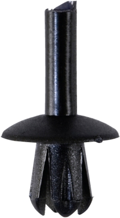 DRIVE RIVETS BLACK (50) HEAD 11.4MM FITS HOLE 5MM