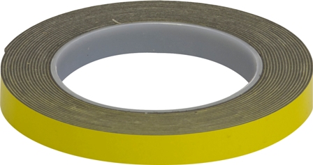 DOUBLE SIDED ADHESIVE FOAM TAPE 12MM x 5M (2) DOUBLE SIDED ADHESIVE FOAM TAPE 12MM x 5M (2)