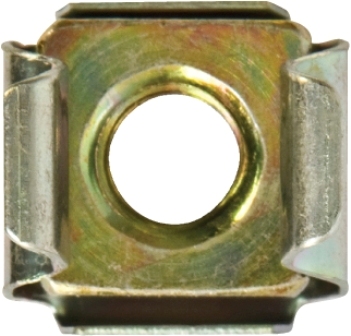 CAGE NUTS M6 NARROW (100) ZINC PANEL THICKNESS 0.71MM - 1.63MM CAGE NUTS M6 NARROW (100) ZINC PANEL THICKNESS 0.71MM - 1.63MM
