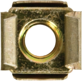 CAGE NUTS M6 NARROW (100) ZINC PANEL THICKNESS 1.83MM - 2.64MM CAGE NUTS M6 NARROW (100) ZINC PANEL THICKNESS 1.83MM - 2.64MM