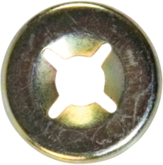 FLAT CLIPS ROUND ID 1/8" 3.2MM (200) ZINC FASTENERS PUSH ON