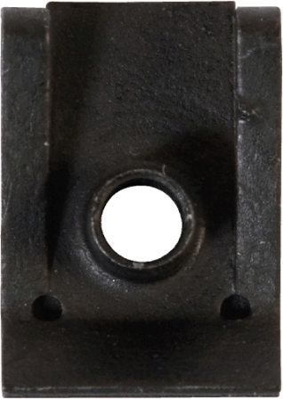 CHIMNEY LUG NUTS M5 (10) BLACK 15.2MM x 21.2MM x 6.3MM CHIMNEY LUG NUTS M5 (10) BLACK 15.2MM x 21.2MM x 6.3MM