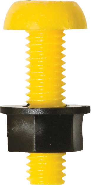 NUMBER PLATE FASTENERS YELLOW 6MM x 22MM (100) LONG NUTS & BOLTS NUMBER PLATE FASTENERS YELLOW 6MM x 22MM (100) LONG NUTS & BOLTS
