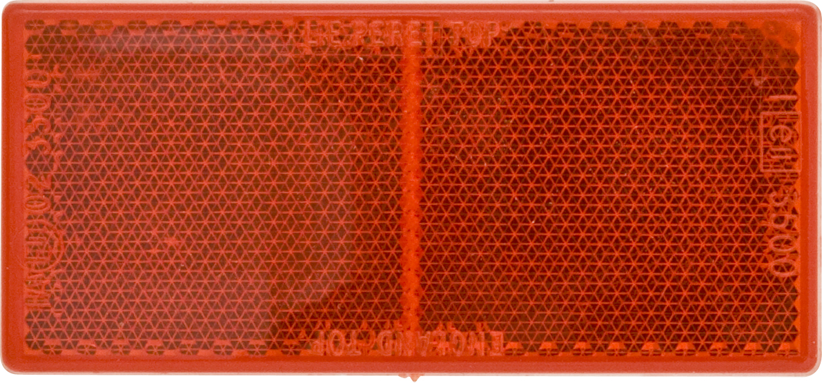 SELF ADHESIVE REFLECTORS - RED (10)