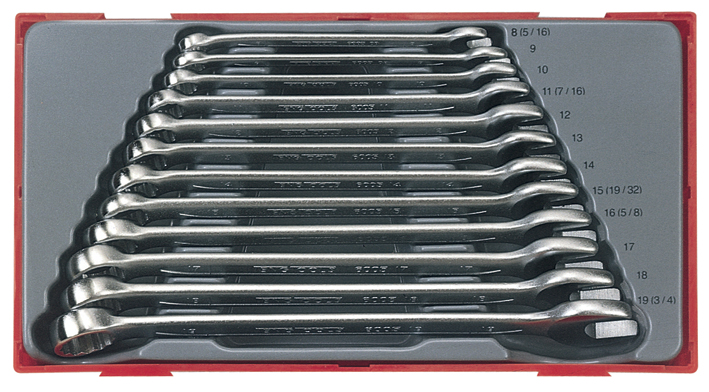 TTT1236 TENG COMBINATION SPANNER SET (12 PIECE)