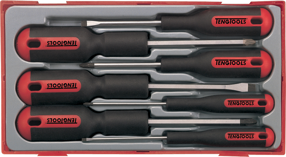TENG MEGA DRIVE SCREWDRIVER SET -TX/TPX (7 PIECE)