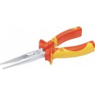 NWS VDE LONG (CHAIN) NOSE PLIERS 205MM LENGTH TNV2/205