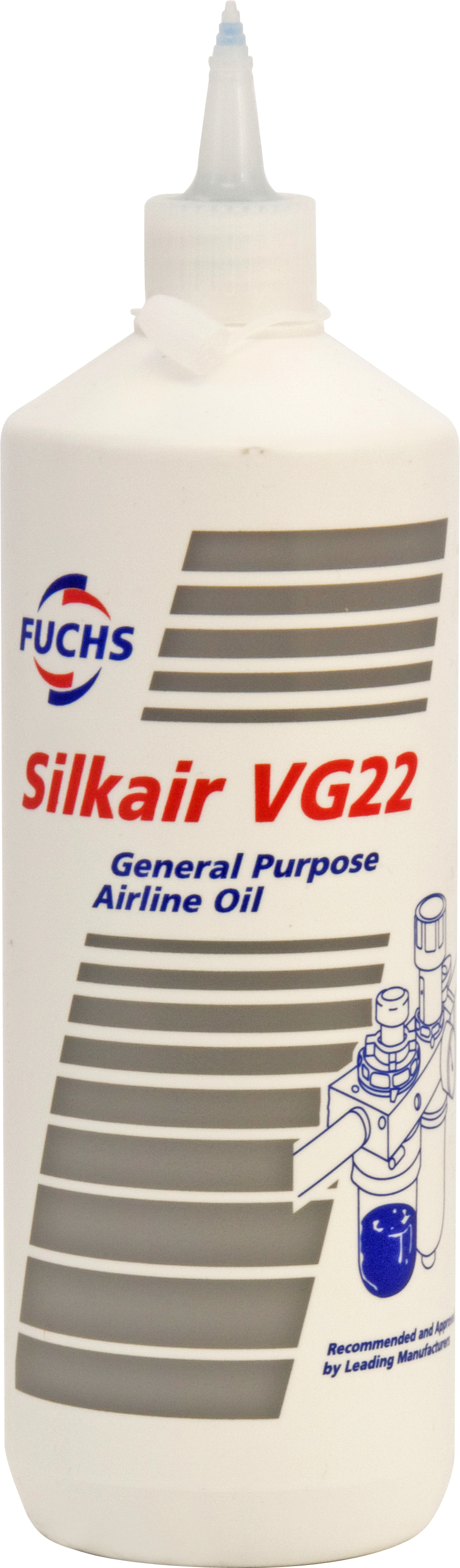 FUCHS SILKAIR VG22 AIR LINE OIL - 1 LITRE (PNEUMATIC TOOL) FUCHS SILKAIR VG22 AIR LINE OIL - 1 LITRE (PNEUMATIC TOOL)