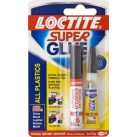 LOCTITE 'ALL PLASTICS' SUPER GLUE KIT VC928 LOCTITE 'ALL PLASTICS' SUPER GLUE KIT VC928