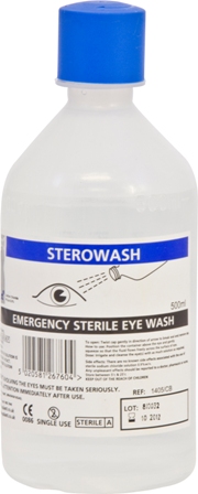 EYE WASH SOLUTION 500ML BOTTLE (1) WS200R