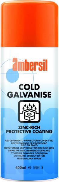 AMB120 AMBERSIL COLD GALVANISE ZINC PROTECTIVE COATING 400ML AMB120 AMBERSIL COLD GALVANISE ZINC PROTECTIVE COATING 400ML