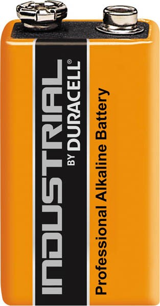BAT309 DURACELL 9V PP3 INDUSTRIAL ALKALINE BATTERIES