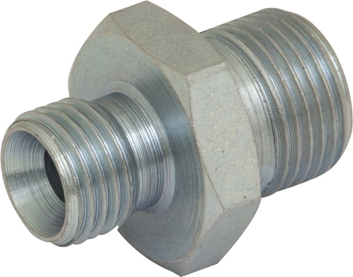 HYDRAULIC BSPP ADAPTOR MALE : MALE 1" : 1" HY113 HYDRAULIC BSPP ADAPTOR MALE : MALE 1" : 1" HY113