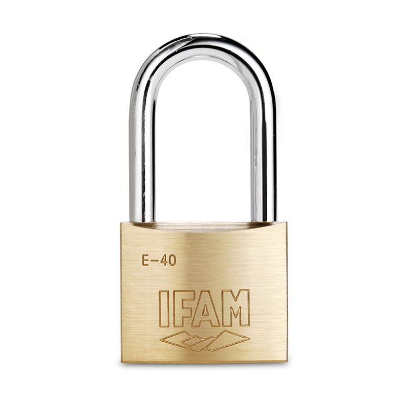 PAD250LS IFAM 50MM BRASS PADLOCK (1) LONG SHACKLE PAD250LS IFAM 50MM BRASS PADLOCK (1) LONG SHACKLE