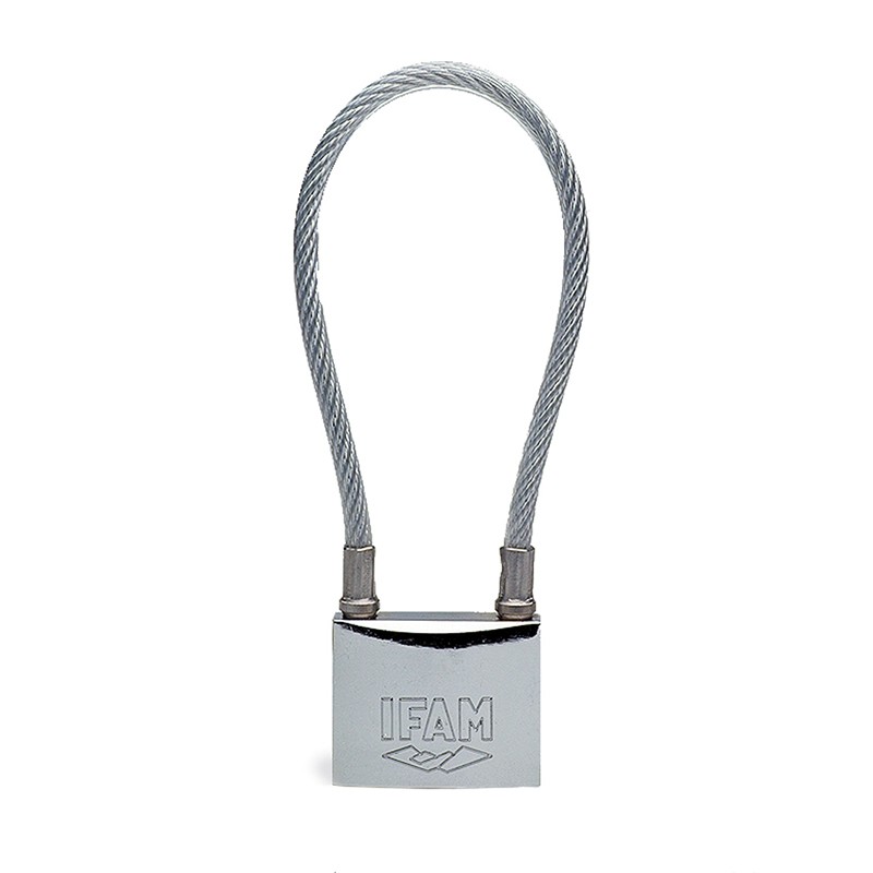 PAD350C IFAM SECURITY CABLE SHACKLE PADLOCK 50MM STAINLESS STEEL PAD350C IFAM SECURITY CABLE SHACKLE PADLOCK 50MM STAINLESS STEEL