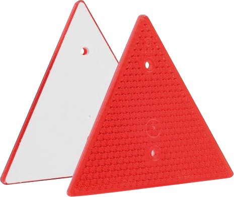 REFLECTIVE TRIANGLE SCREW-ON TYPE 137MM REF1 (10) REFLECTIVE TRIANGLE SCREW-ON TYPE 137MM REF1 (10)