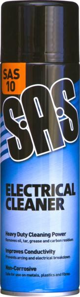 ELECTRICAL CONTACT CLEANER SPRAY 500ML x 6 SAS10 AEROSOLS ELECTRICAL CONTACT CLEANER SPRAY 500ML x 6 SAS10 AEROSOLS