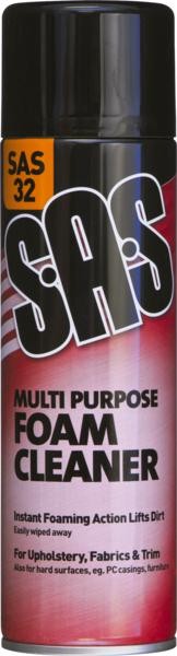 MULTI-PURPOSE FOAM CLEANER 500ML (6) SAS32 MULTI-PURPOSE FOAM CLEANER 500ML (6) SAS32
