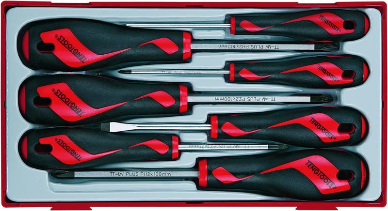 TENG MEGA DRIVE SCREWDRIVER SET (7 PIECE)