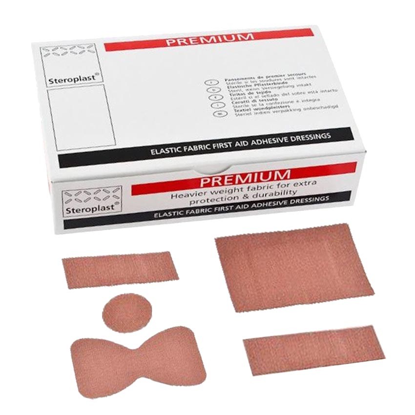 WS76 Premium Fabric Plasters Assortment (100)